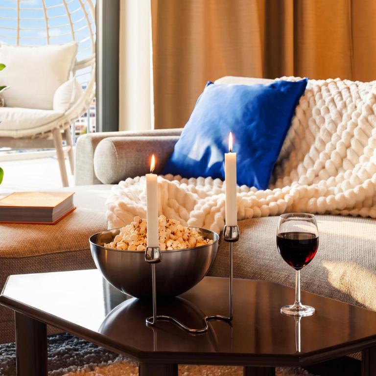 WF MoonBlues 142m2, terrace, river view, parking - Three-Bedroom Premium Apartment with Balcony - 1