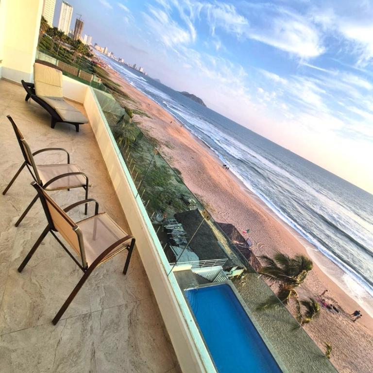 Torre Brujas Azul Pacífico - Orilla Playa -Alberca - Two-Bedroom Apartment - 26