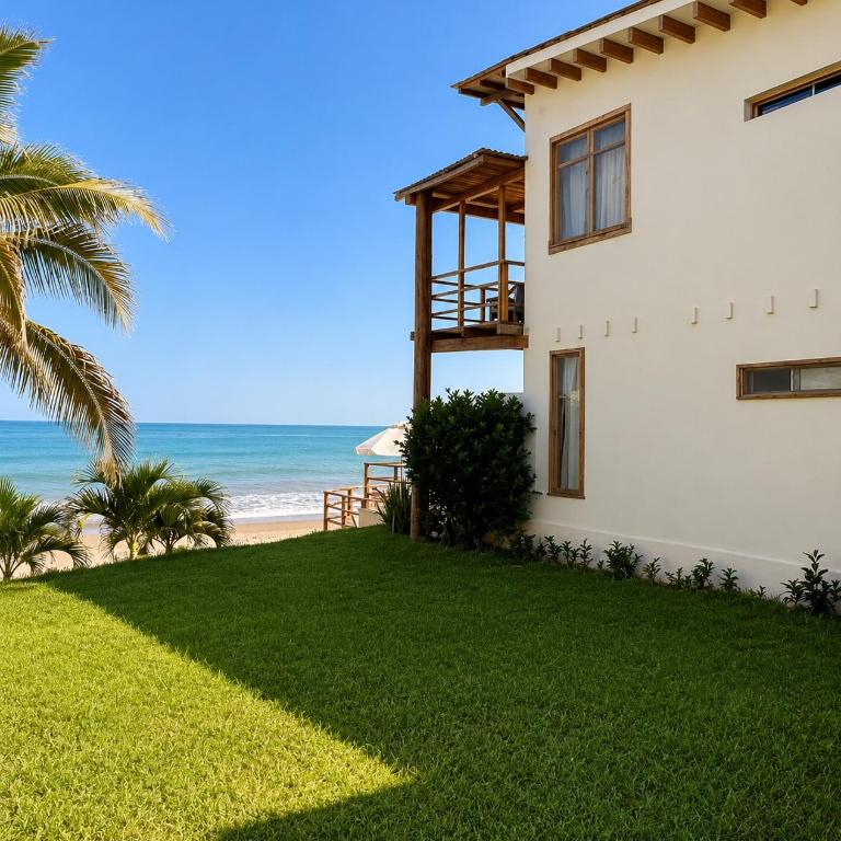 Máncora Frente al Mar, Piscina y Acceso a Playa - Six-Bedroom House - 9