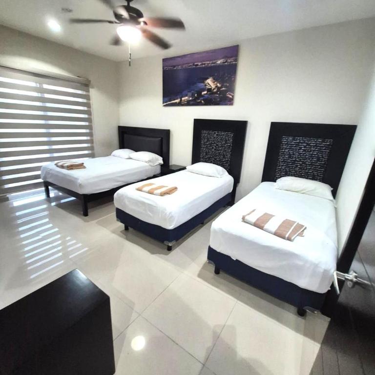Residencial Lujo Brujas #3 Océano Azul - Apartment mit 3 Schlafzimmern - 5