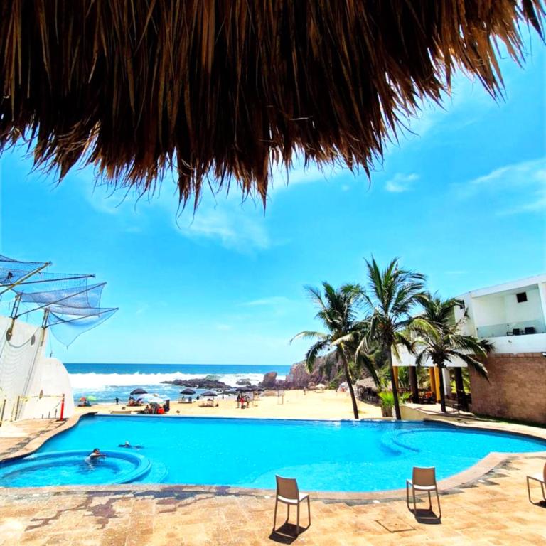Residencial Lujo Brujas #3 Océano Azul - Apartment mit 3 Schlafzimmern - 11