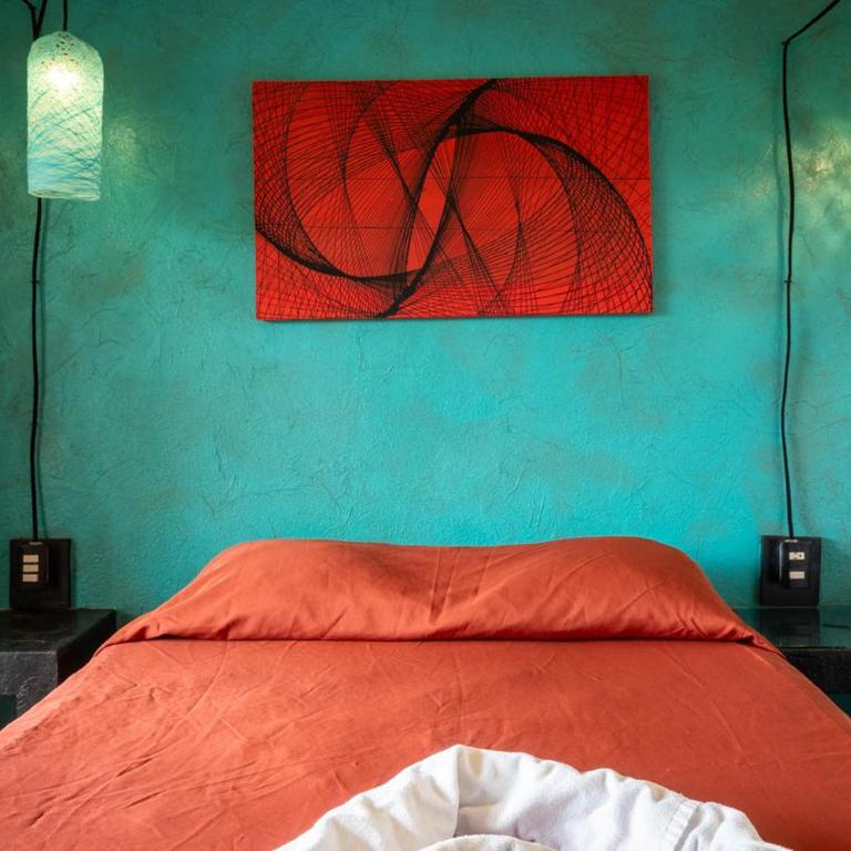 Casa de las Iguanas - Chambre Double Deluxe avec Balcon - 5