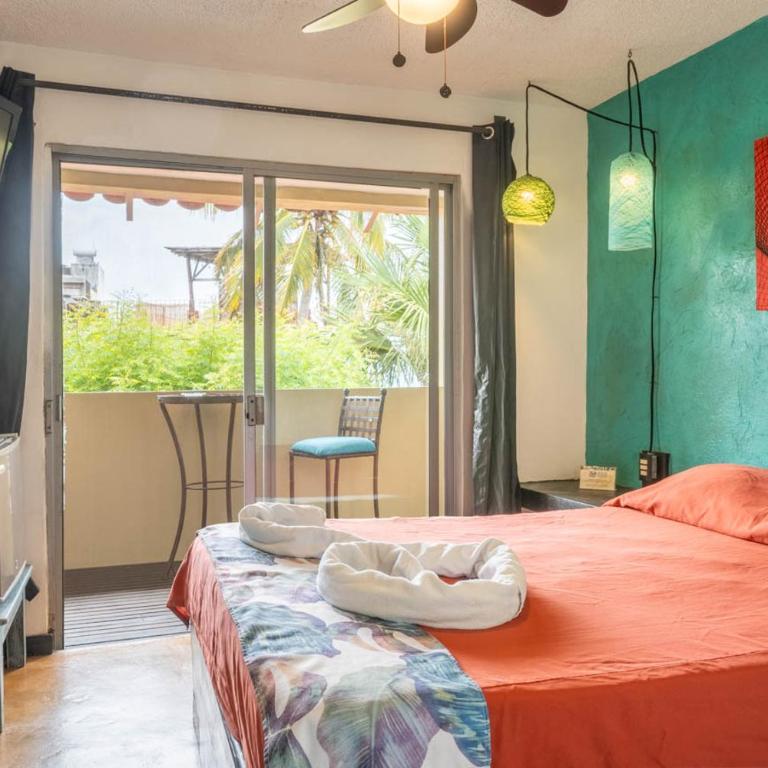 Casa de las Iguanas - Chambre Double Deluxe avec Balcon - 6
