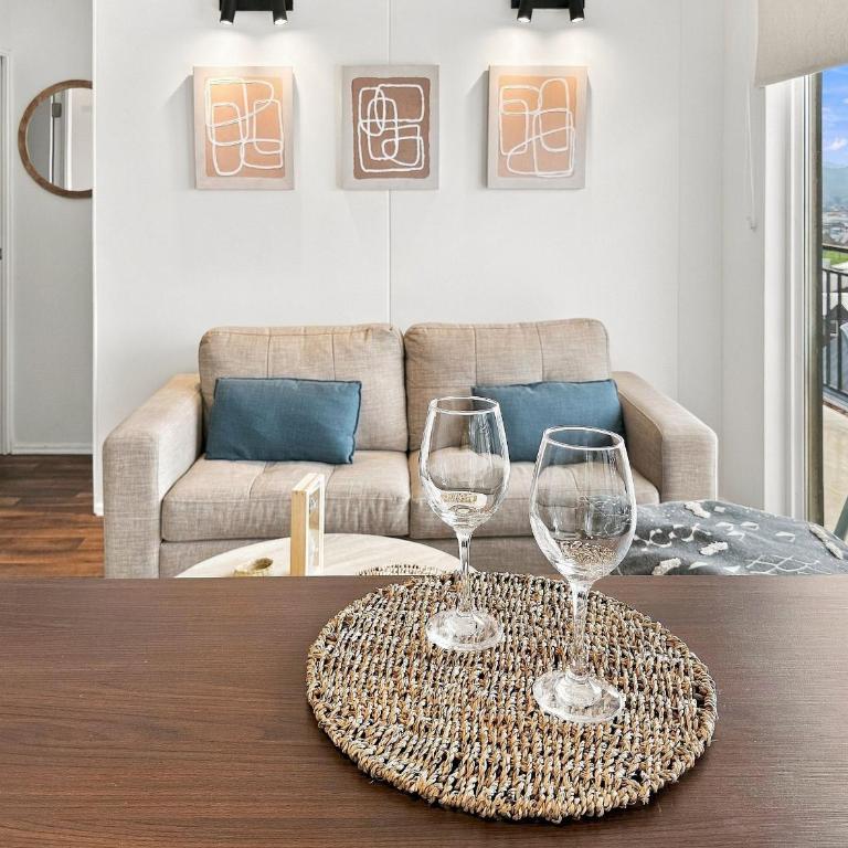 Oceana Suites Volcán Villarrica - Apartamento de 2 dormitorios con vistas a la ciudad - 9