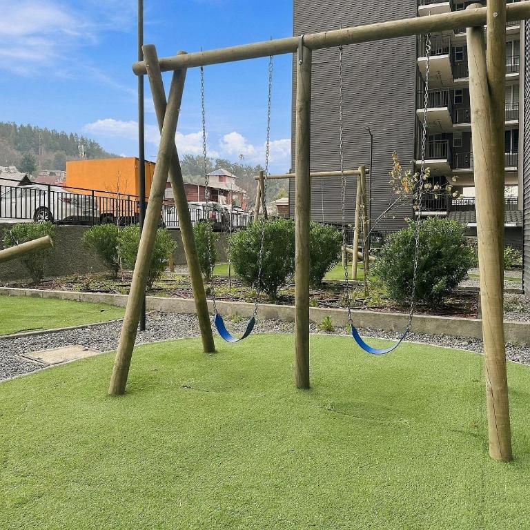 Oceana Suites Volcán Villarrica - Apartamento de 2 dormitorios con vistas a la ciudad - 25