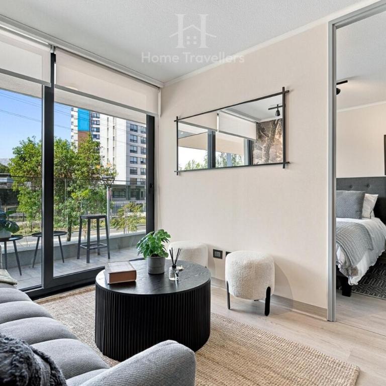 HT Modern apartment in Las Condes with a terrace - Two-Bedroom Apartment - 1