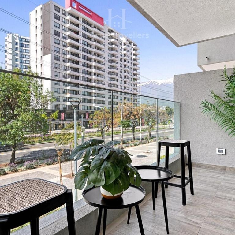 HT Modern apartment in Las Condes with a terrace - Two-Bedroom Apartment - 18