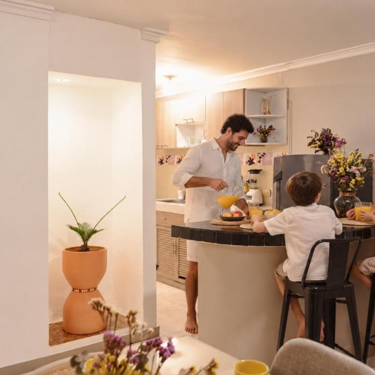 Apartamento familiar con terraza para 8 en centro histórico playa - Apartamento de 2 dormitorios - 5
