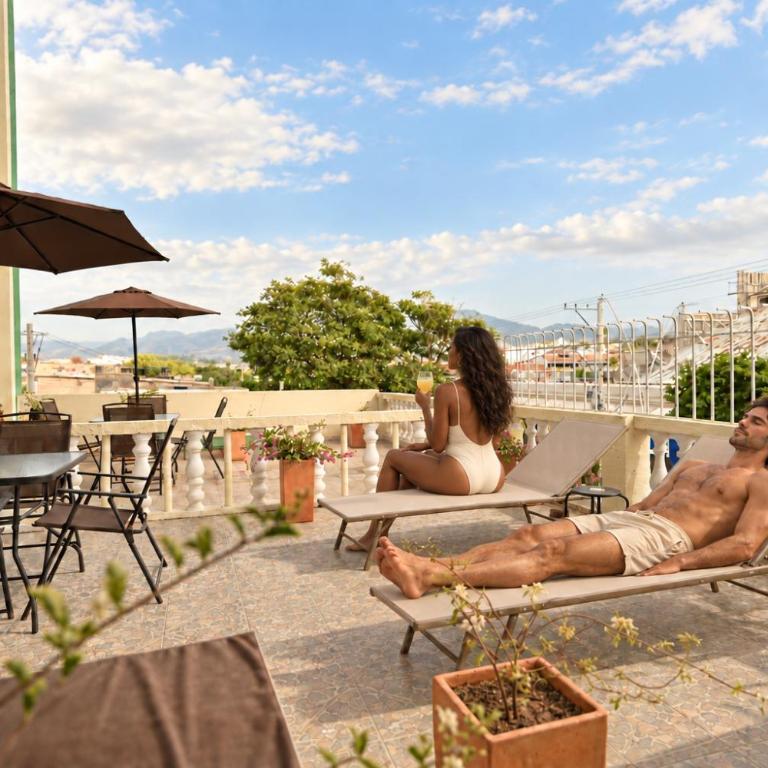 Apartamento familiar con terraza para 8 en centro histórico playa - Apartamento de 2 dormitorios - 44