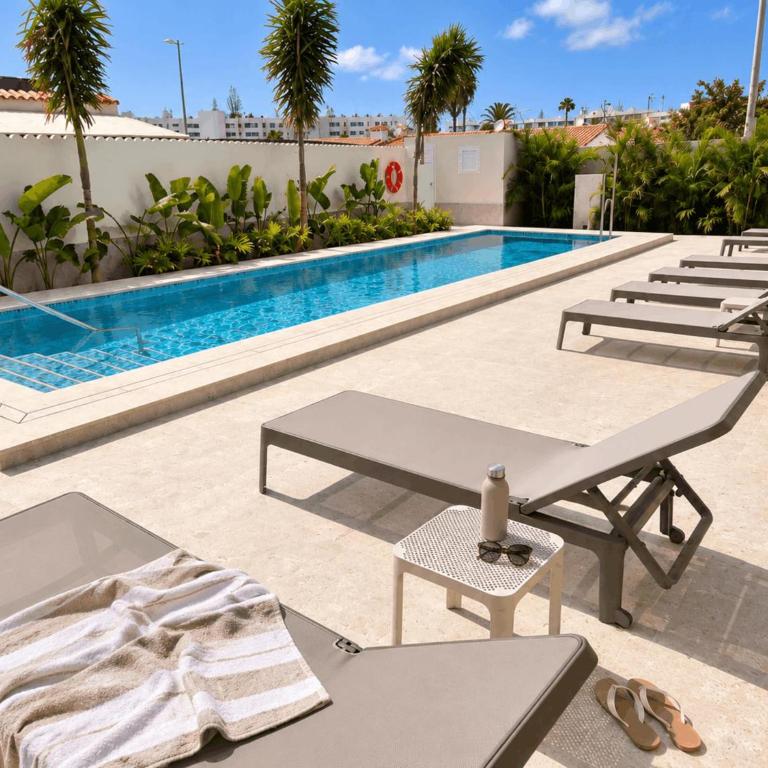 POOL Bungalows by VillaGranCanaria - Apartment mit 2 Schlafzimmern und Poolblick - 4