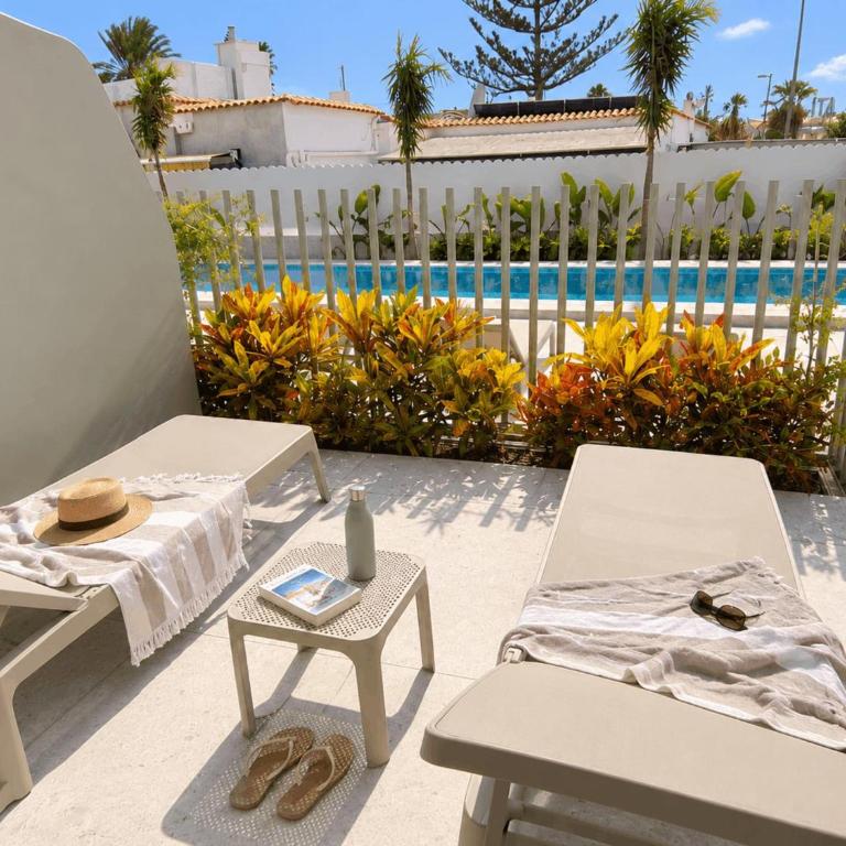 POOL Bungalows by VillaGranCanaria - Apartment mit 2 Schlafzimmern und Poolblick - 18