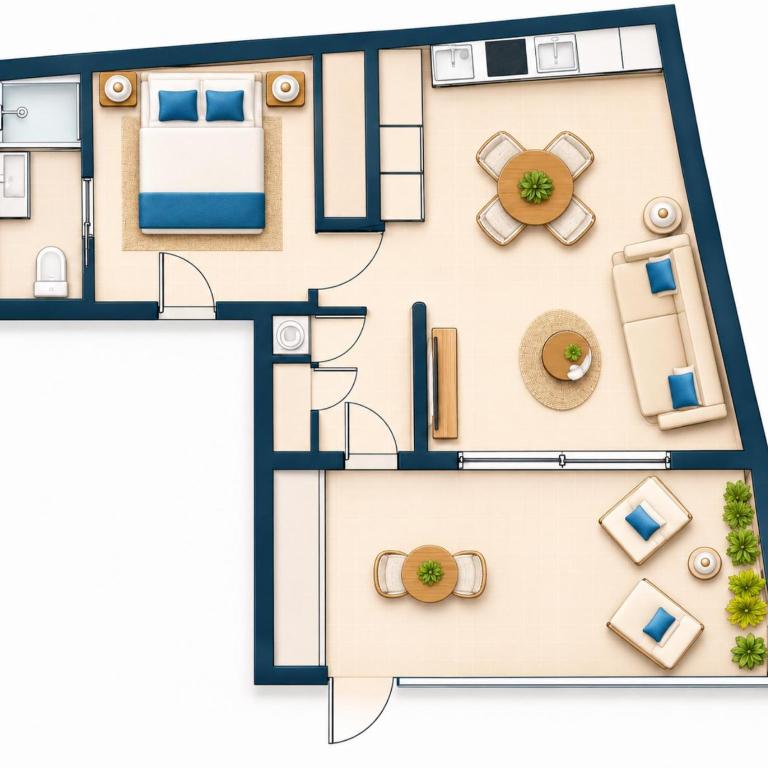 POOL Bungalows by VillaGranCanaria - Apartment mit 1 Schlafzimmer - 9