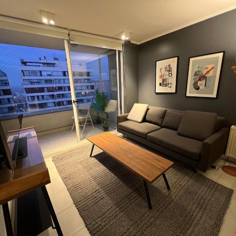 Oceana Suites en Parque Araucano - Apartamento de 1 dormitorio con vistas a la ciudad - 5