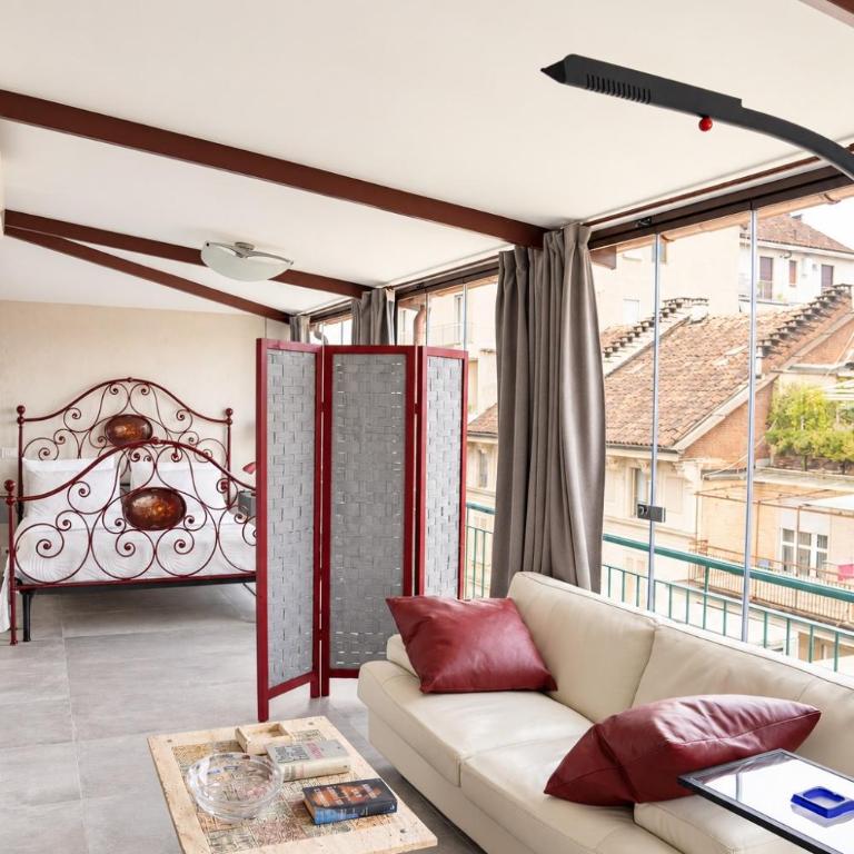 Attico Cit Turin - Appartamento con terrazzo e vista panoramica - Appartamento con 2 Camere da Letto - 31
