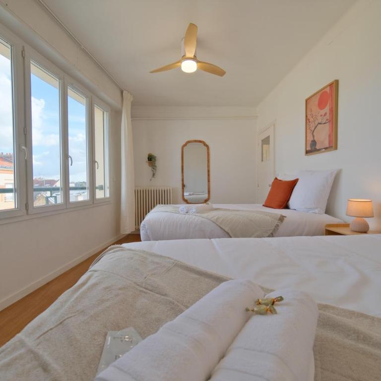 Le Nacré, Right in the heart of the city, City view - Two-Bedroom Apartment - 5