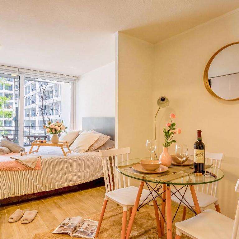Studio con balcón · Club Hípico y Santander Arena - Apartamento de 1 dormitorio - 1
