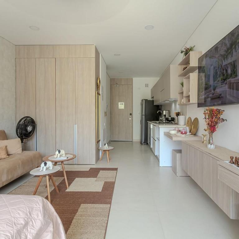 Apto de Lujo con Balcon y Piscina Cerca al Mar - Apartamento de 1 dormitorio - 23
