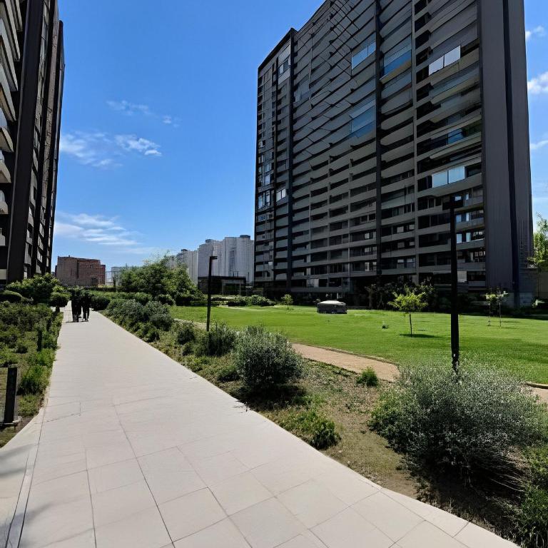 Piso 22 con vista privilegiada, AC y Metro cerca - Apartamento de 1 dormitorio - 36