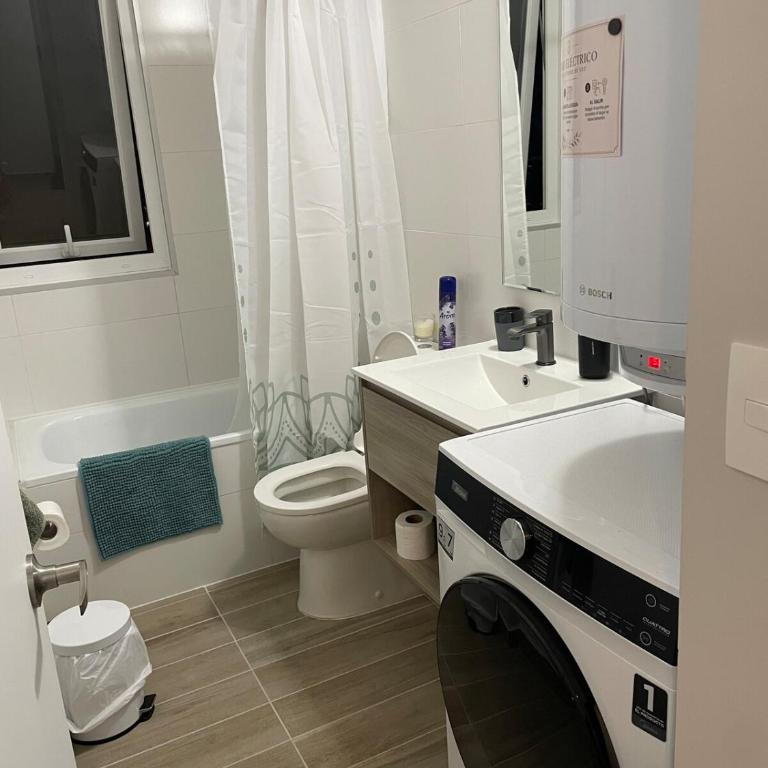 A pasos de playa Villarrica WiFi, TVCable, Parking - Two-Bedroom Apartment - 3