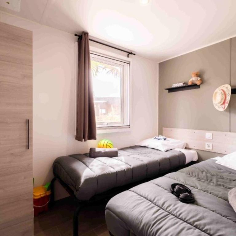 Mobil-home, climat et animaux OK - 6 pers. - FR-1-929-10 - Mobile Home - 7
