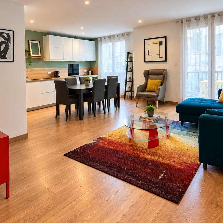 Le Grand Charles - T3 Spacieux - Balcon - Two-Bedroom Apartment - 1