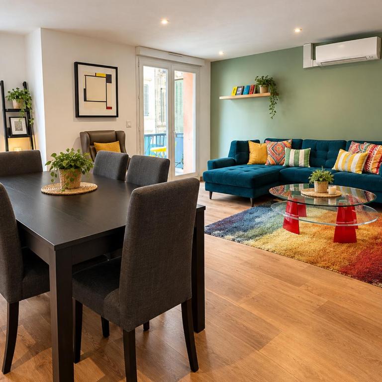 Le Grand Charles - T3 Spacieux - Balcon - Two-Bedroom Apartment - 17