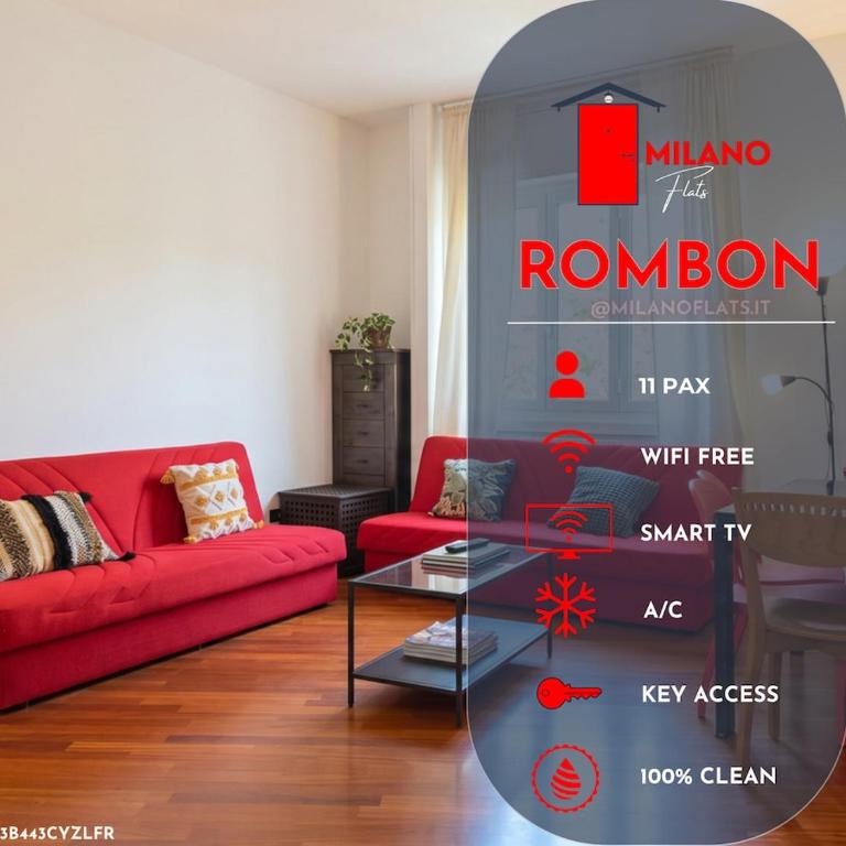 Large apartment in Lambrate M2 FS Max 11 guests - Appartement 3 Chambres - 18