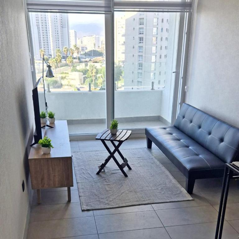 Departamento 2 hab a pasos de playa y casino Enjoy - Three-Bedroom Apartment - 9