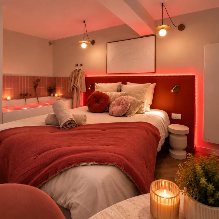 Suite Terracotta - Balnéo - Vue mer à 50 M de la plage - Apartment mit 1 Schlafzimmer - 5