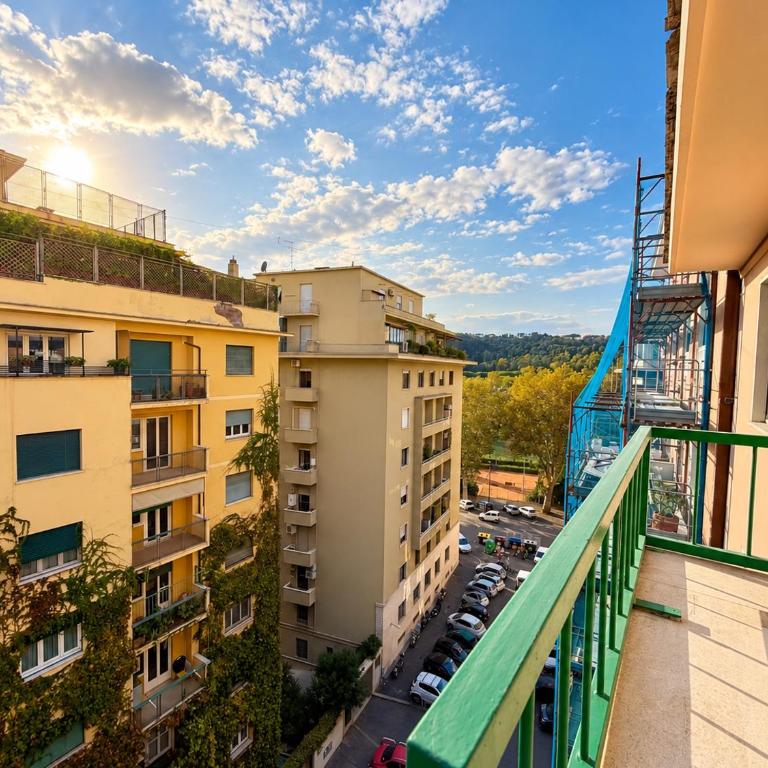 Lungotevere Flaminio Olympic Apartment - Apartamento de 2 dormitorios con balcón - 14