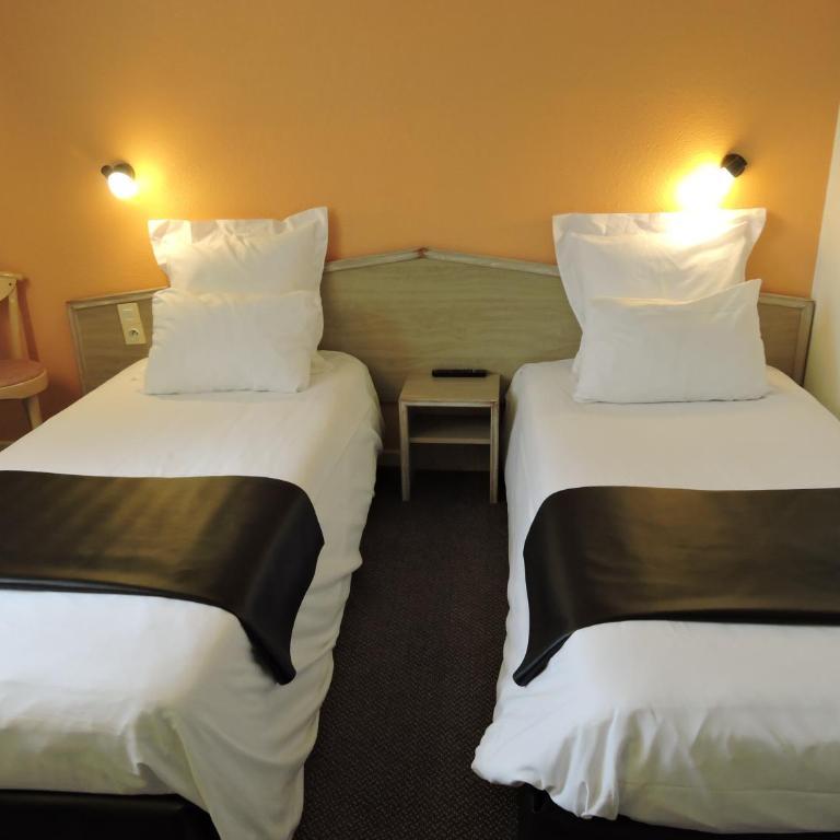 Hotel le Foron - Chambre Lits Jumeaux Standard - 1