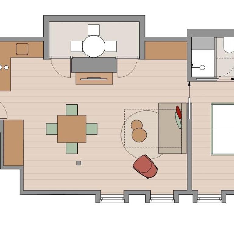 Ladurnerhof Boutique Apartments Meran - Deluxe One-Bedroom Apartment - 3