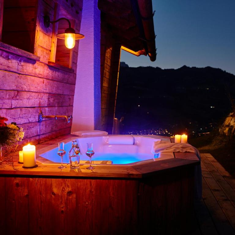 Chaletdorf BERGHERZ - Chalet mit 1 Schlafzimmer und Terrasse - 1