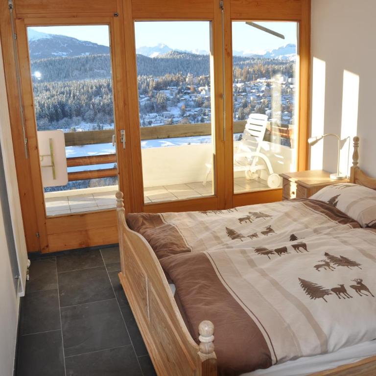 Crap da Flem - 3.5 Zimmer Ferienwohnung am Sonnenhang von Flims - Apartment mit Blick auf die Berge - 18