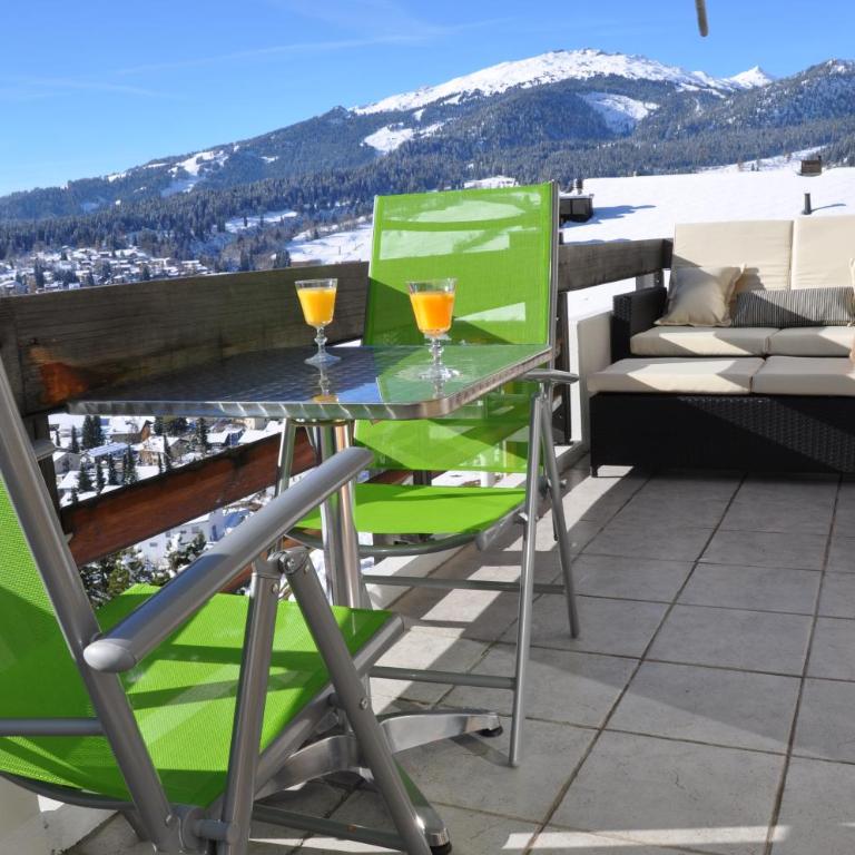 Crap da Flem - 3.5 Zimmer Ferienwohnung am Sonnenhang von Flims - Apartment mit Blick auf die Berge - 10