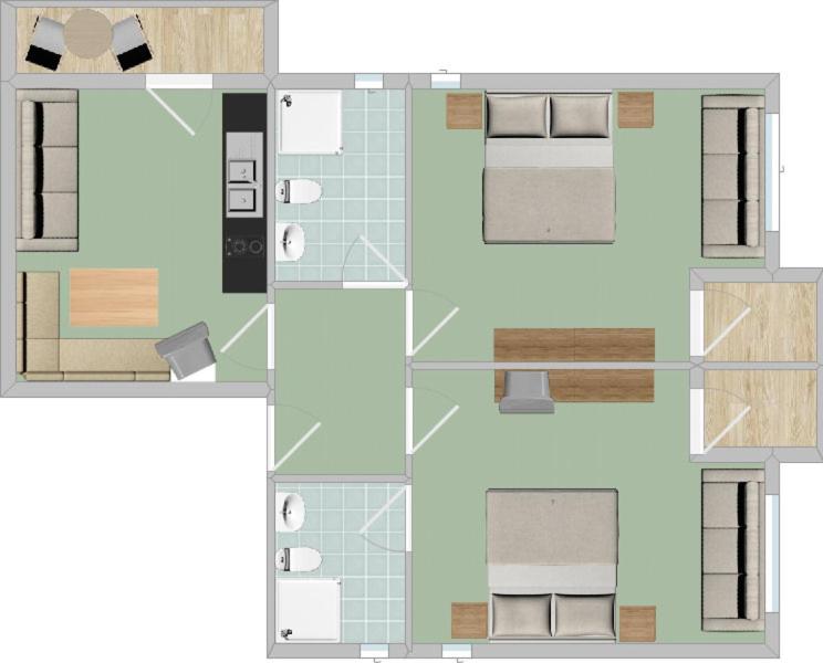 Pension Grubenhof - Apartment Edelweiss - 1