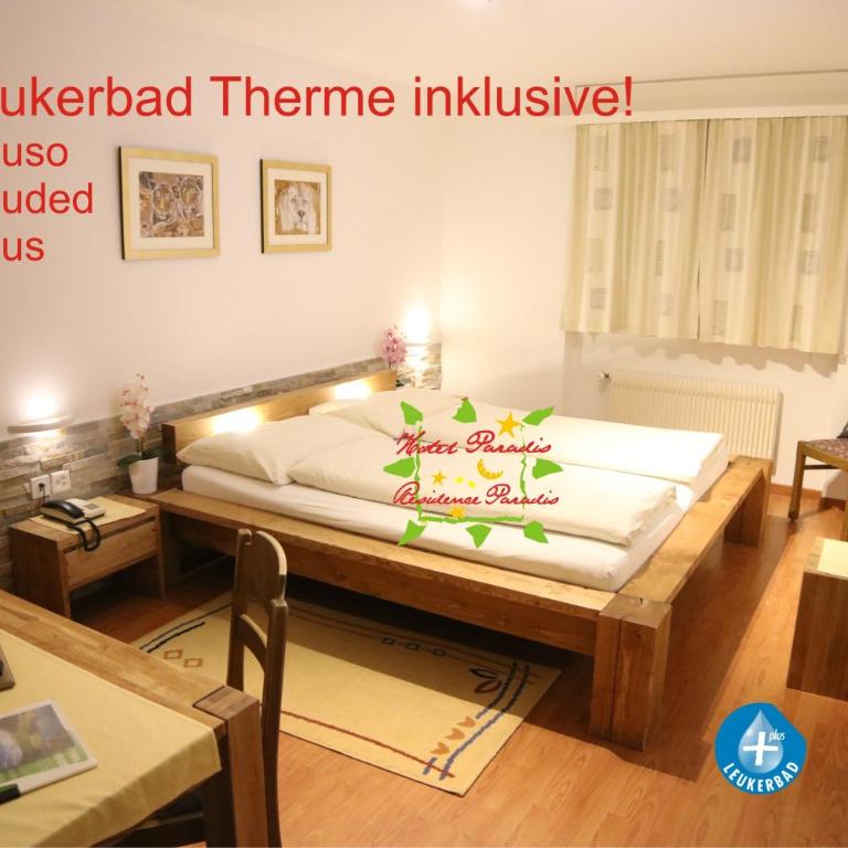 Hotel Paradis-Leukerbad-Therme - Doppelzimmer - 11