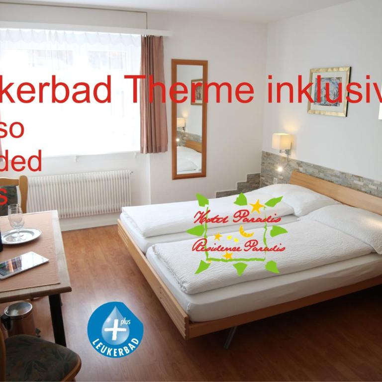 Hotel Paradis-Leukerbad-Therme - Doppelzimmer - 10