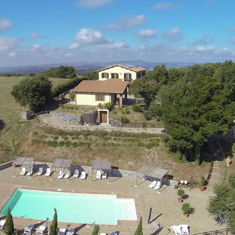 Farmhouse in Lazio with Lake Bolsena Views - Maison de Vacances 2 Chambres - 13
