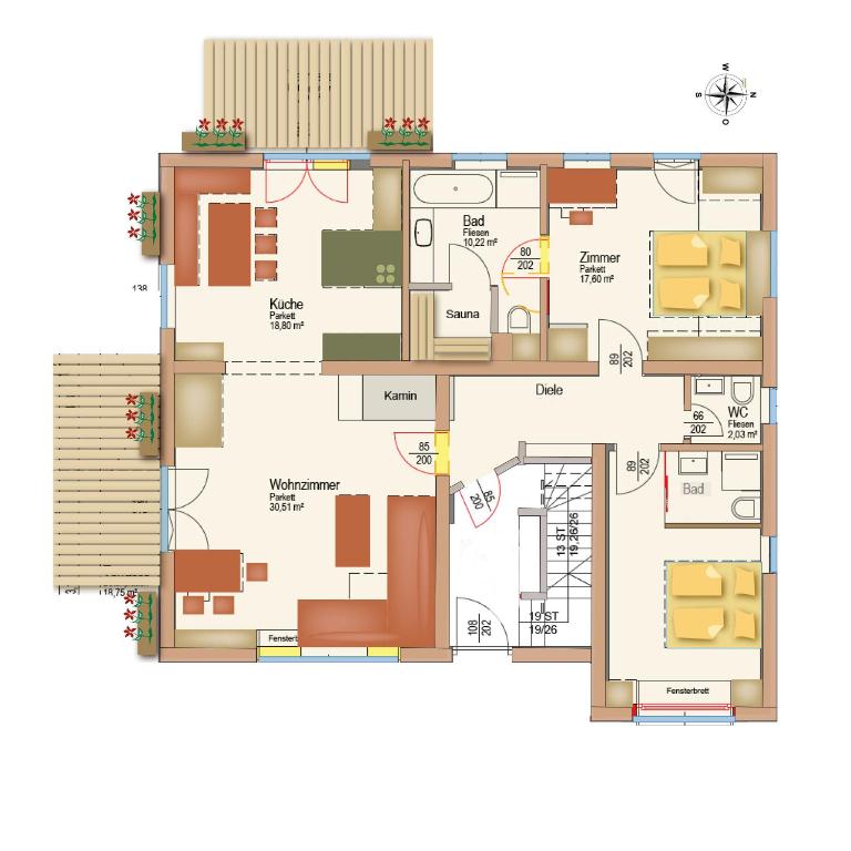 Naturchalet Höflehner - charming Hideaway & Summercard - Apartment mit 2 Schlafzimmern - 20