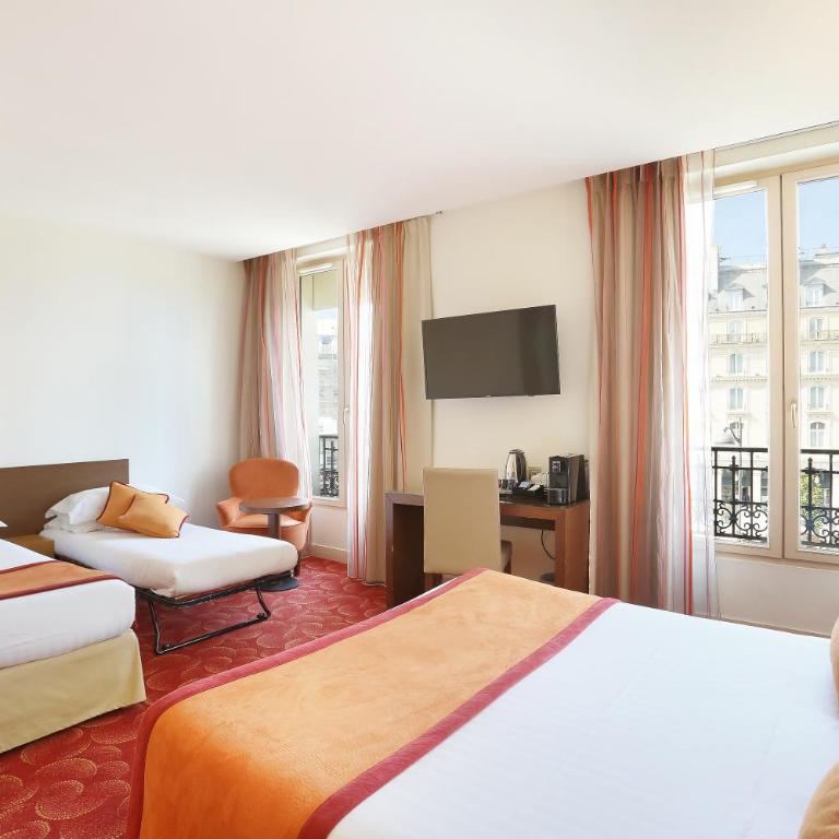 Le Grand Hôtel de Normandie - Chambre Quadruple - 7