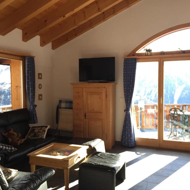 Chalet Bergkristall - Apartment mit Blick auf die Berge - 22