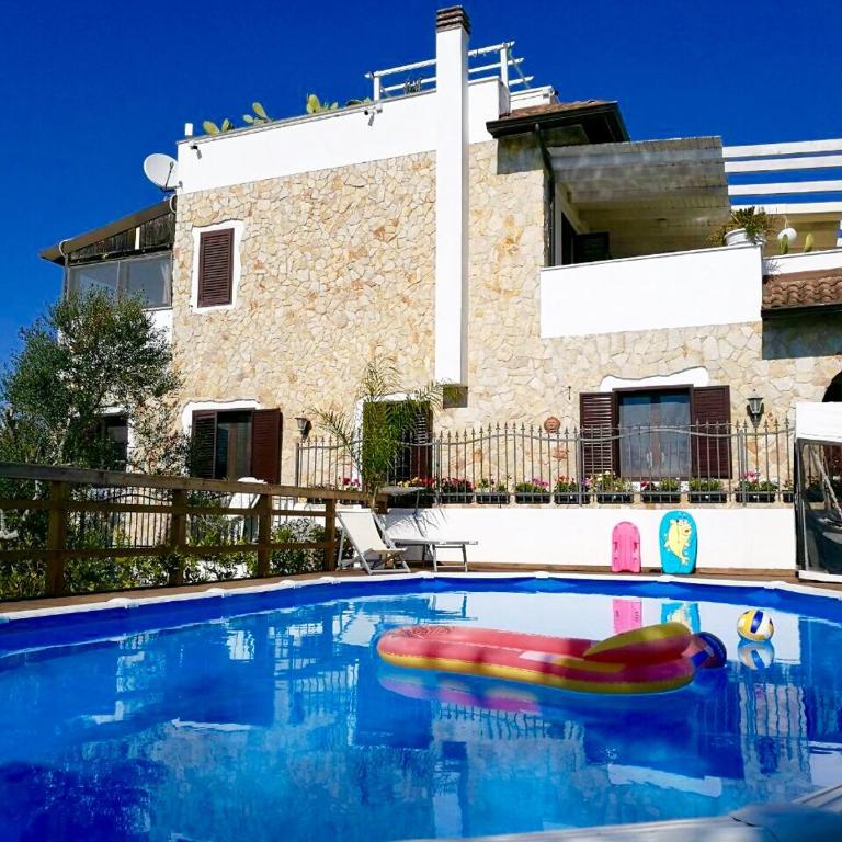 Villa Casa Vacanze Fiore - Appartamento con 2 Camere da Letto, Terrazza Privata e Vista Mare - 37