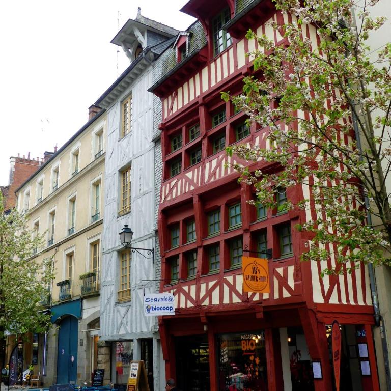 Gite Du Passant Rennais avec balcon sur cour - Apartment with Balcony - 20