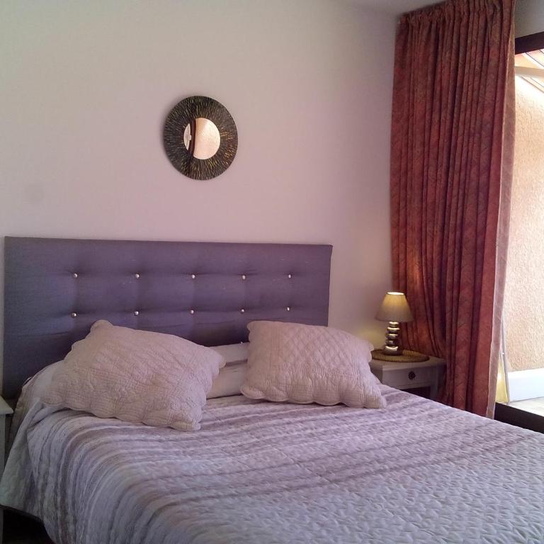 Hôtel Les Palmiers - Chambre Double avec Terrasse & Vue sur Piscine - 4