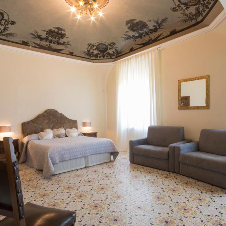 B&B Pantaneto - Palazzo Bulgarini - Camera Familiare (2 Adulti + 2 Bambini) - 1
