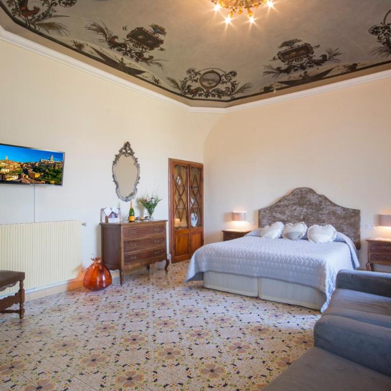 B&B Pantaneto - Palazzo Bulgarini - Camera Familiare (2 Adulti + 2 Bambini) - 3