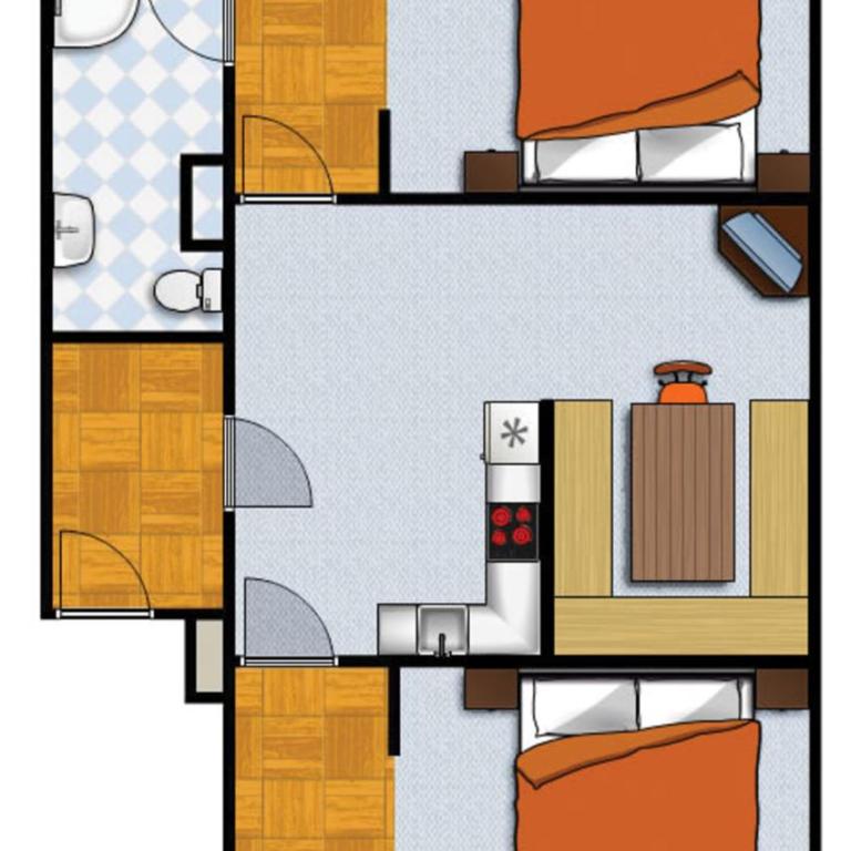 Grillhof-Gut - Apartment mit 2 Schlafzimmern - 3