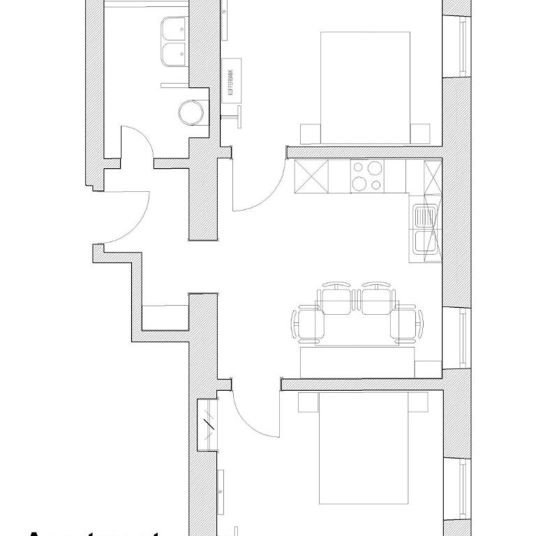 Candussi-Apartments - Apartment mit 2 Schlafzimmern - 5