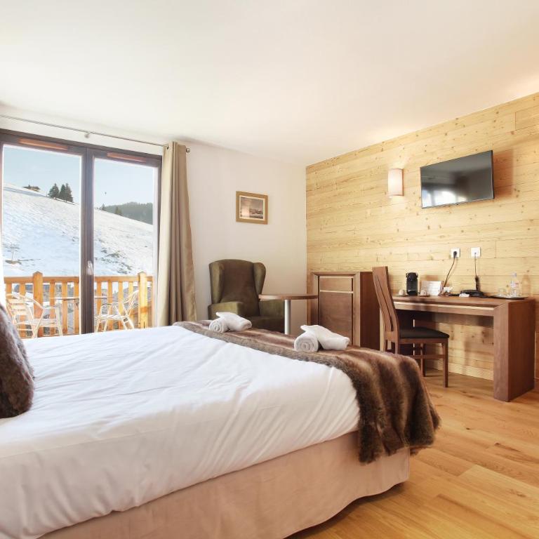 Hôtel et Spa Le Chamois by Odalys - Chambre Double Standard - 9